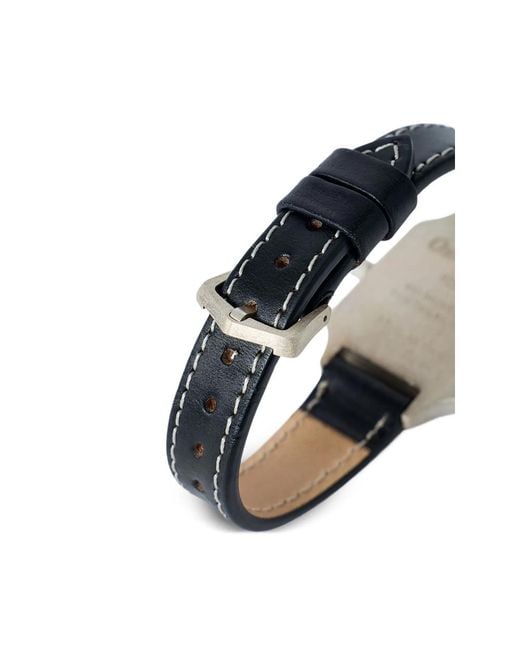 Our Legacy Multicolor No Time Watch Leather Bracelet for men