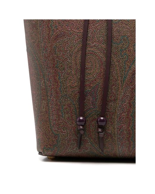 Etro Brown Shoulder Bags