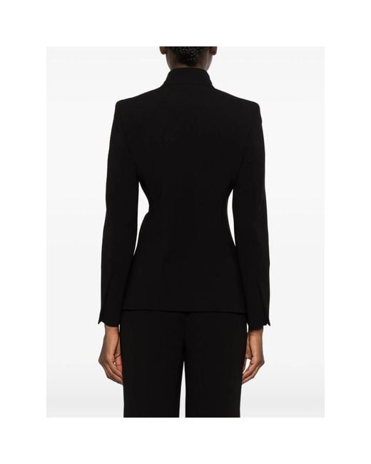 Max Mara Black Long-Sleeves Jacket