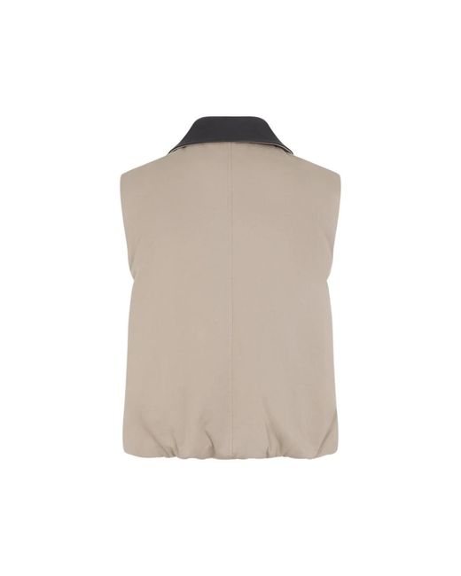 Brunello Cucinelli Brown Neutrals Jackets