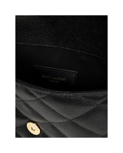 Saint Laurent Black Paris Pouch