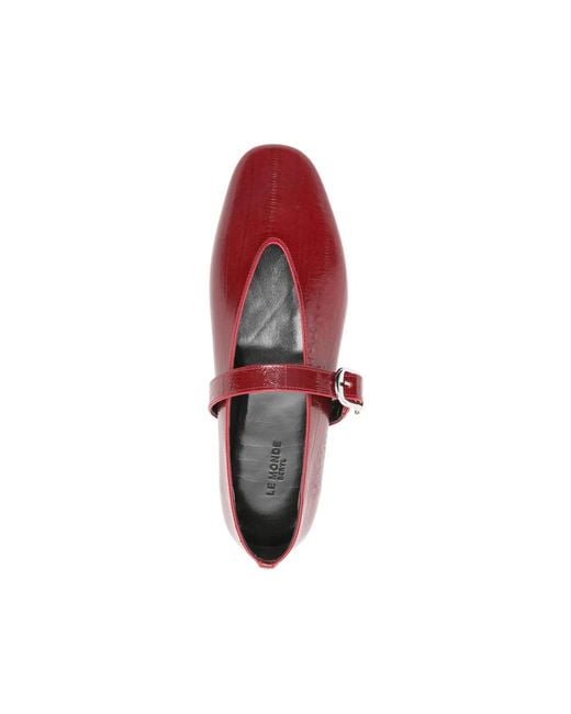 Le Monde Beryl Red Stella Ballet Flats