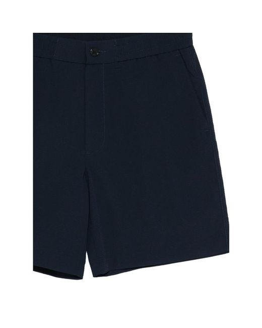 Calvin Klein Blue Button Shorts for men