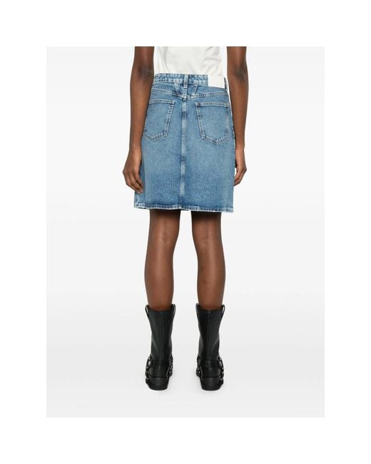 Closed Blue Skirts