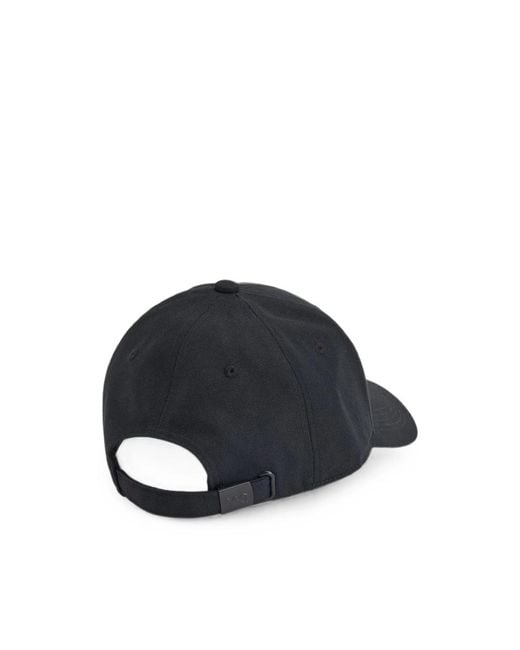 Y-3 Black Logo-Patch Baseball Cap for men