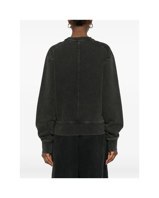 Entire studios Black Seam Detail Sweatshirt