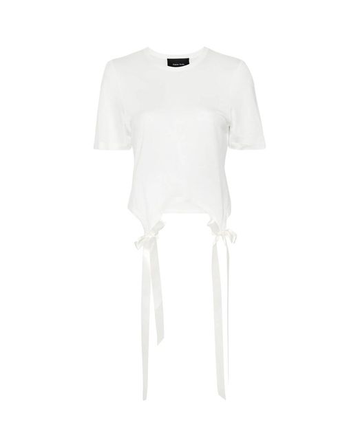 Simone Rocha White T-Shirts