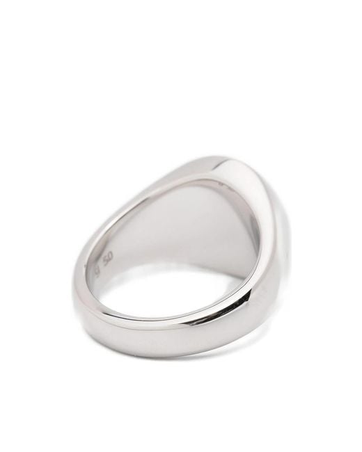 Tom Wood Gray Kim Kambaba Ring for men