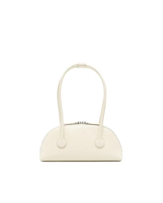MARGE SHERWOOD White Latte Shoulder Bag