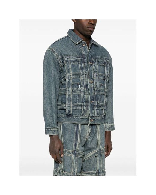 Sugarhill Blue Outerwears for men