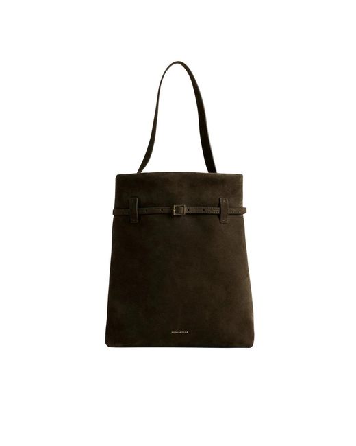 MANU Atelier Brown Tote Du Jour Tote Bag