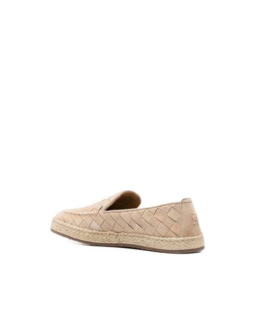Henderson Natural Tahiti Suede Flat Espadrilles