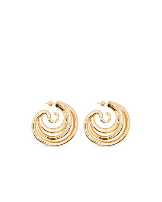 Panconesi Metallic Triptych Earring