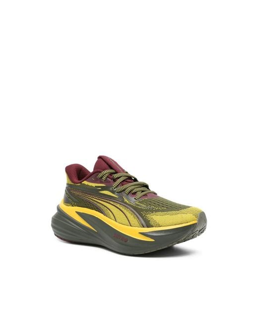 Puma X Nitro Green Magmax Nitro 2 Lace-Up Sneakers