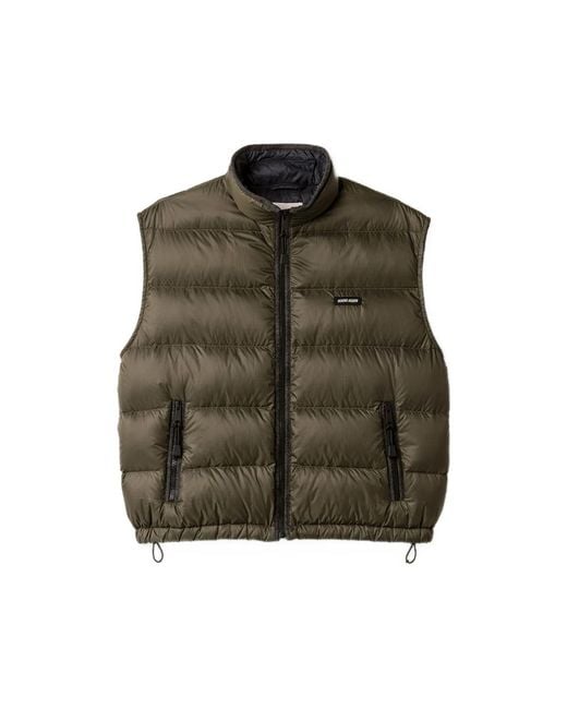 Miu Miu Green Padded Light Pongé Vest
