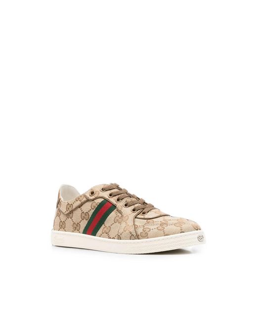 Gucci Natural Neutrals Trainers