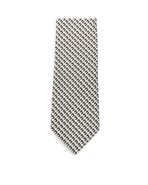 Tom Ford White Patterned Tie for men