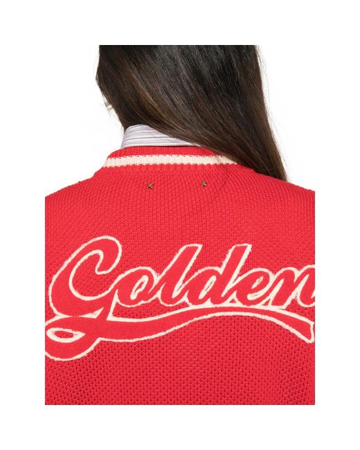 Golden Goose Deluxe Brand Red Knitwear