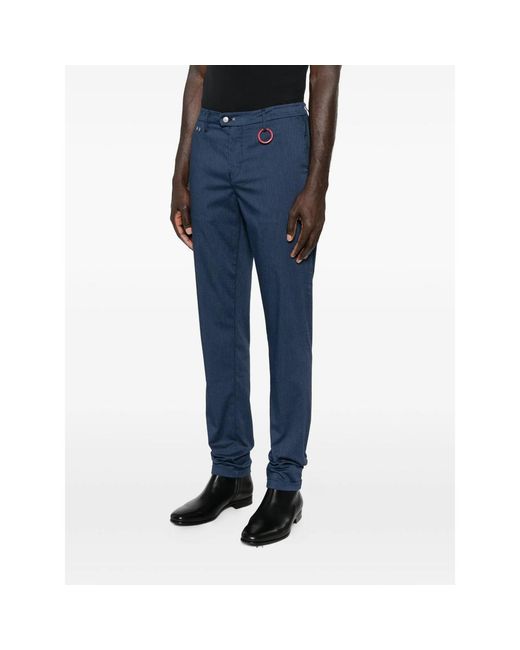 Tramarossa Blue Luis Trousers for men