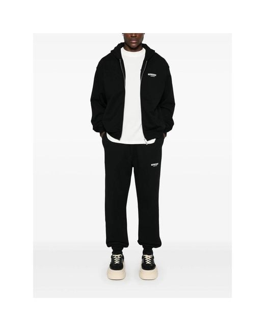 Represent Black Owners Club Logo-Print Track Pants for men