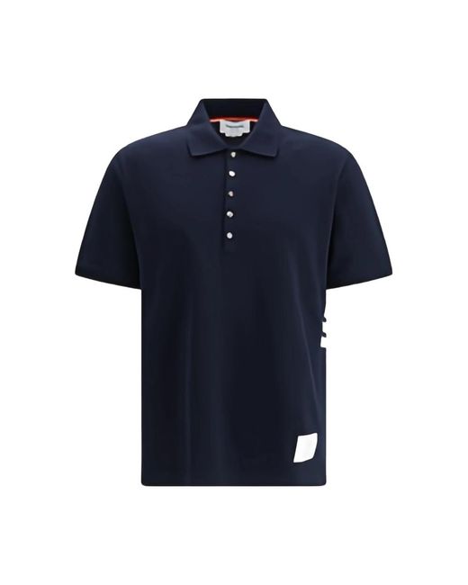 Thom Browne Black Polo Shirts for men