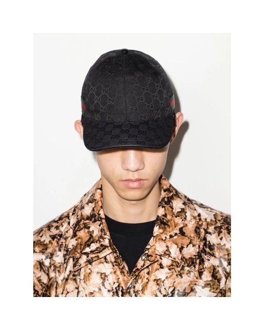 Gucci Black Hats for men