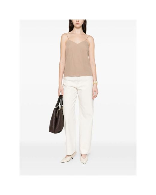Max Mara Natural Neutrals Tops