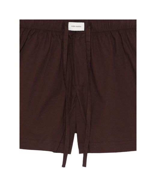 Entire studios Purple Drawstring Shorts