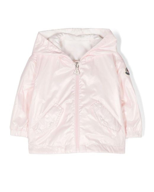 Moncler Pink Camelien Hooded Jacket