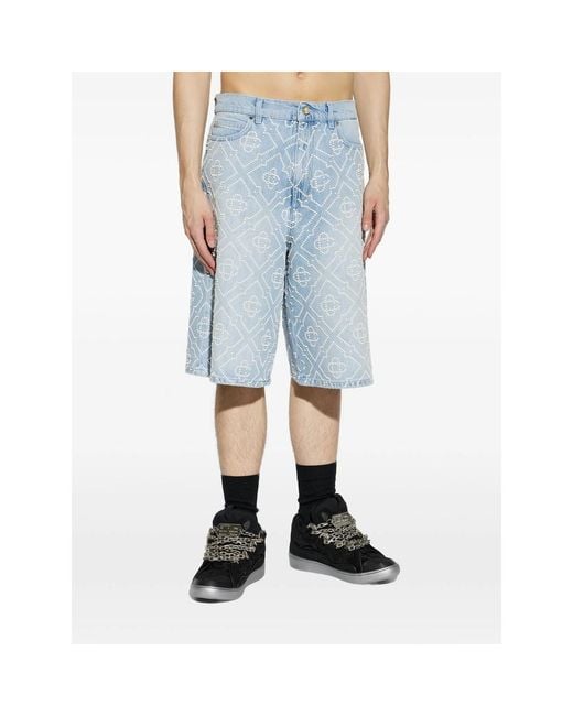 Casablanca Blue Shorts for men
