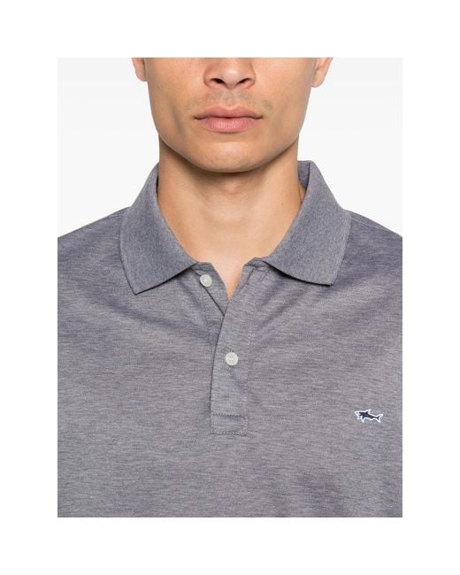 Paul & Shark Gray Polo Shirts for men