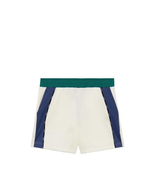 Gcds Blue Mini Shorts
