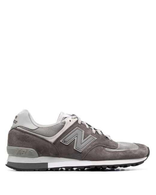 New Balance White 576 Low-Top Sneakers for men