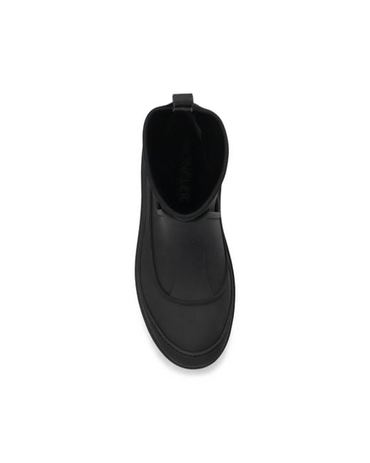 Moncler Black Vera Pulse Chelsea Boots for men