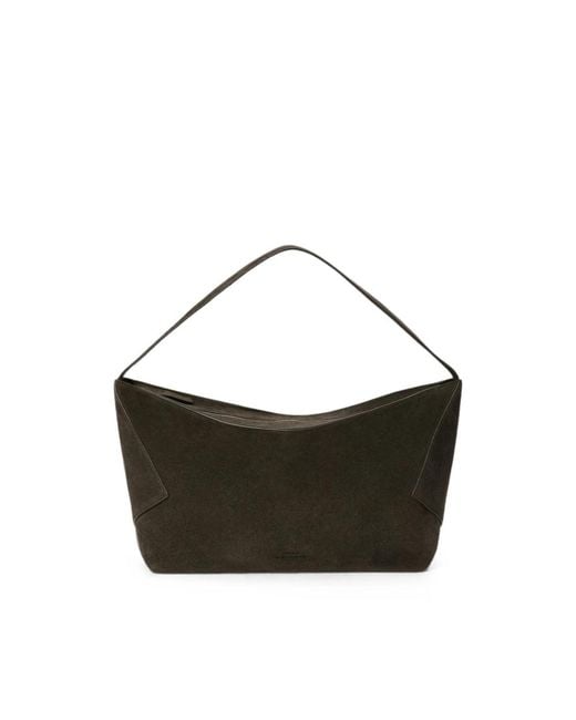 Studio Nicholson Black Hagu Leather Shoulder Bag for men