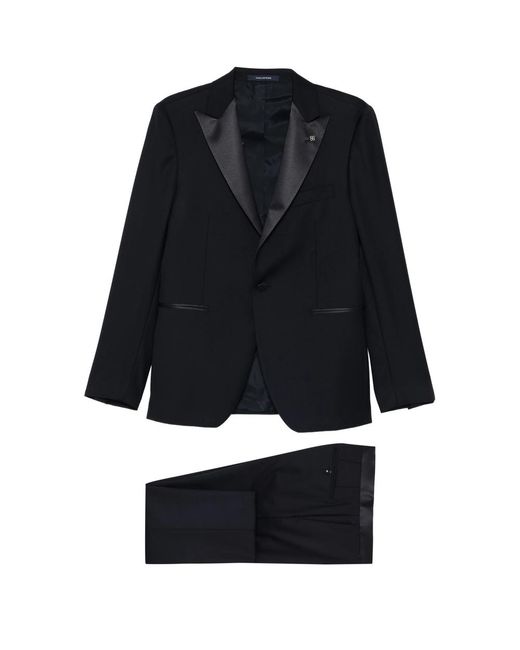 Tagliatore Black Suits for men