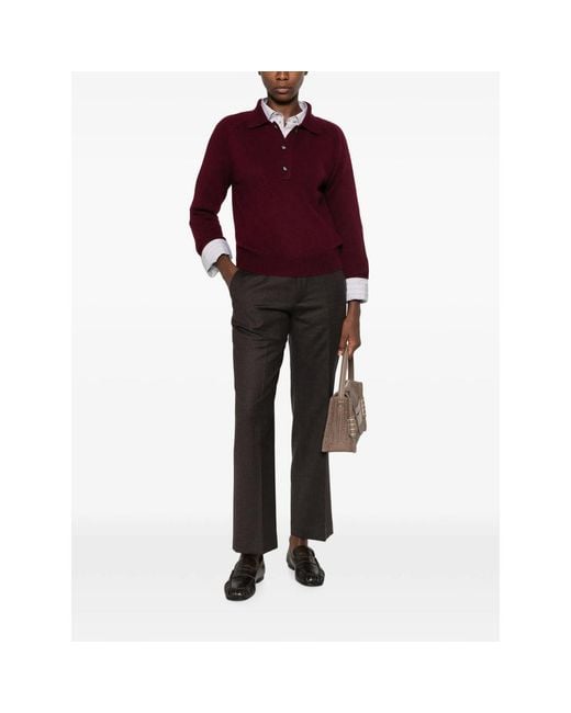 Berwich Black Pressed-Crease Belt-Loop Trousers