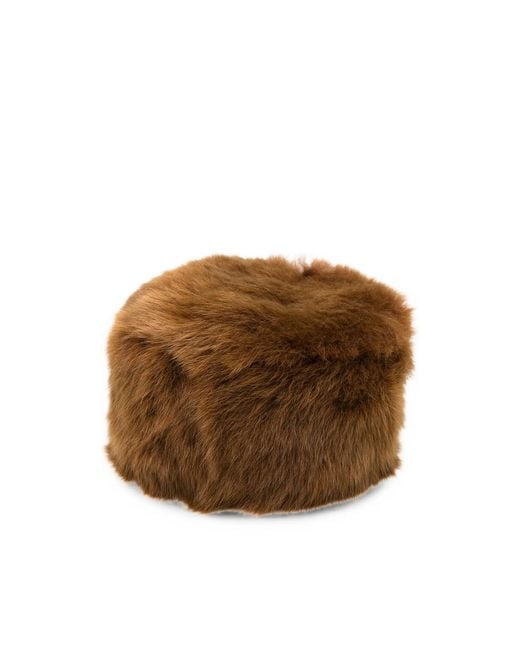 Saint Laurent Brown Hats