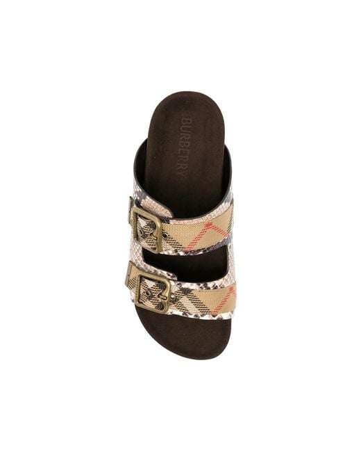 Burberry Brown Neutrals Shoes
