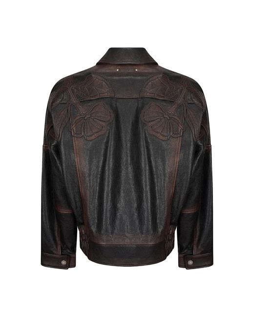 Golden Goose Deluxe Brand Leather Outerwears Black, Brown