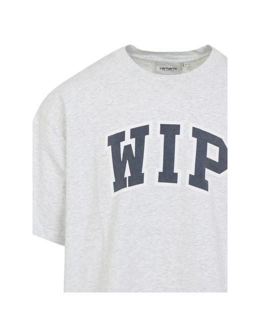 Carhartt Blue T-Shirt Organic Cotton for men