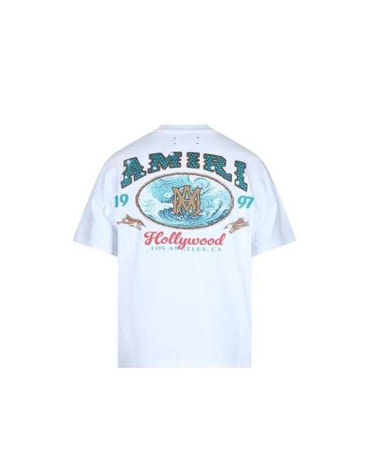 Amiri Blue T-Shirts And Polos for men