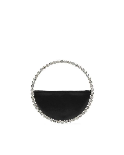 L'ALINGI Black Eternity Crystal-Embellished Handbag