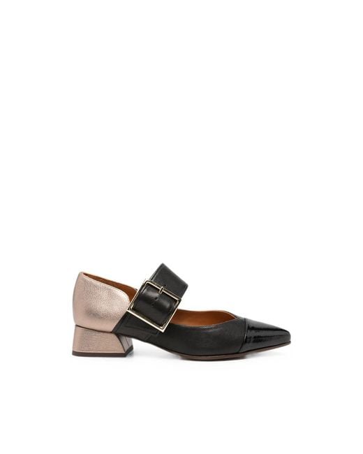 Chie Mihara Multicolor Hebas Buckle-Fastening Pointed-Toe Pumps