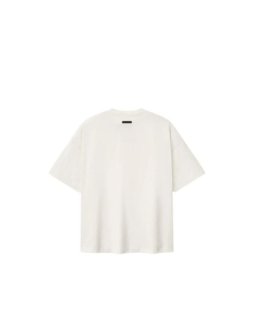 Fear Of God White T-Shirt Crew Neck for men
