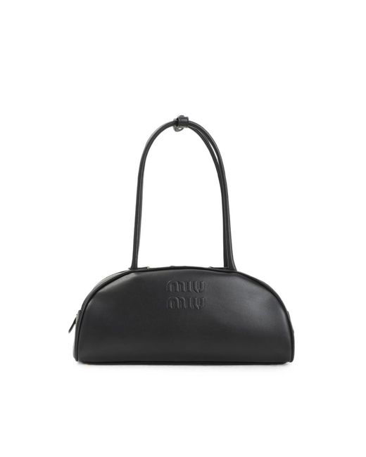 Miu Miu Black Shoulder Bags