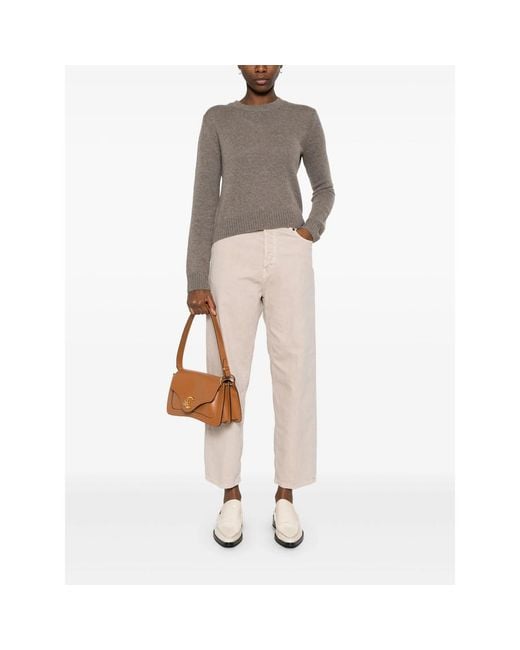 Lisa Yang Gray Mable Sweater