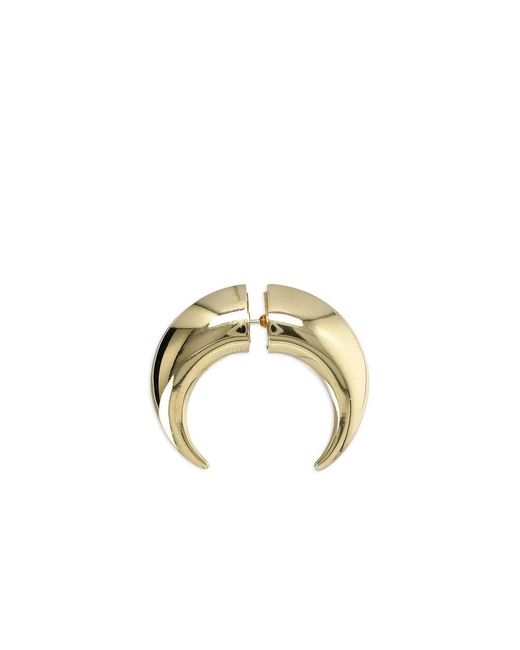 MARINE SERRE Metallic Earrings