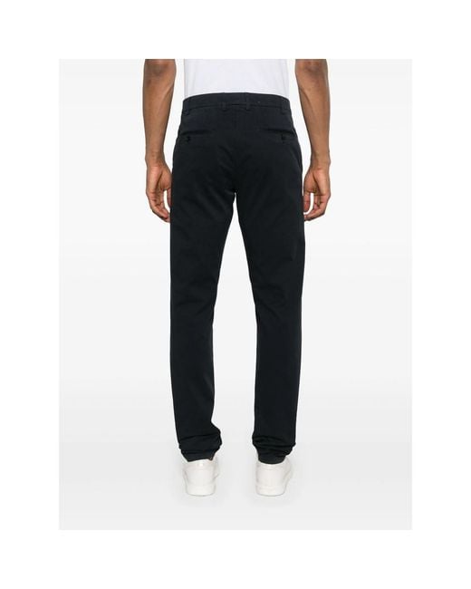 Canali Blue Pants for men