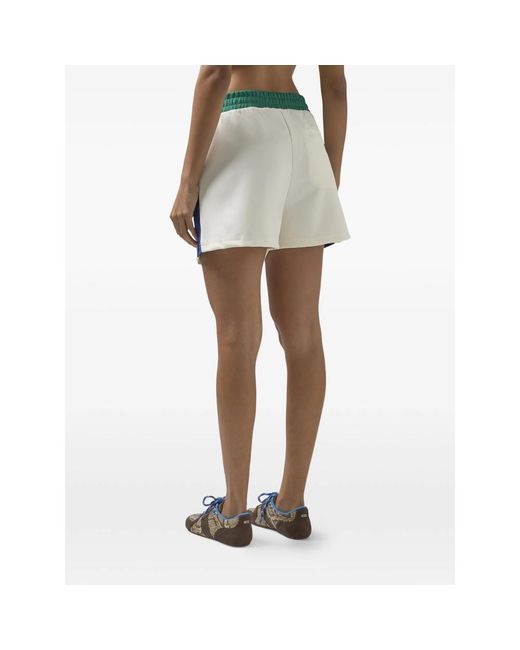Gcds Blue Mini Shorts